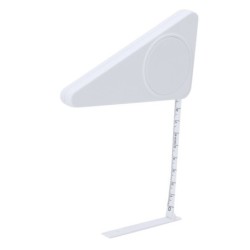 Maßband 2m für die Höhenmessung - Weiß