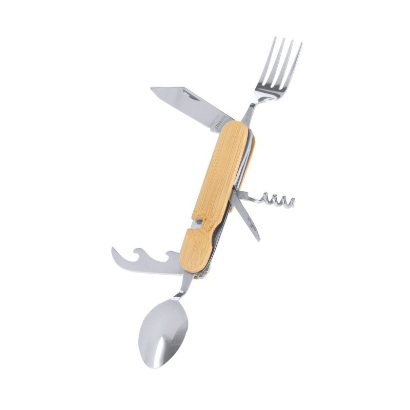 Multifunktionswerkzeug, Taschenmesser, 7 Funktionen - Beige