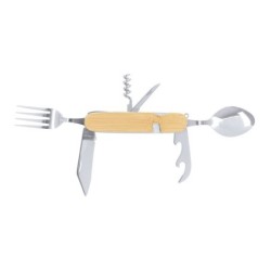 Multifunktionswerkzeug, Taschenmesser, 7 Funktionen - Beige