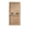 Geschenkbox aus Holz - Beige