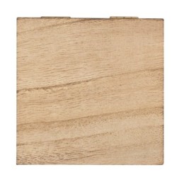 Geschenkbox aus Holz - Beige