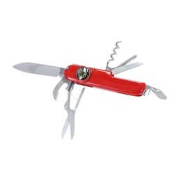 Multifunktionswerkzeug, Taschenmesser, 10 Funktionen - Rot