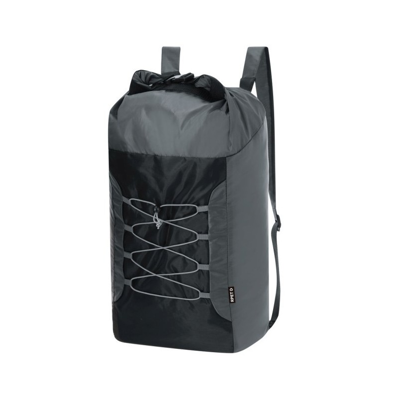 RPET Rucksack - Schwarz