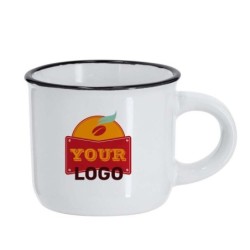 Keramikbecher 85 ml - Schwarz