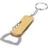 Schlüsselanhänger aus Bambus 3 in 1, - Braun