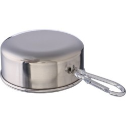 Faltbarer Reisebecher 220 ml - Silber