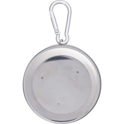 Faltbarer Reisebecher 220 ml - Silber