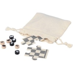 Schach, Damespiel - Braun