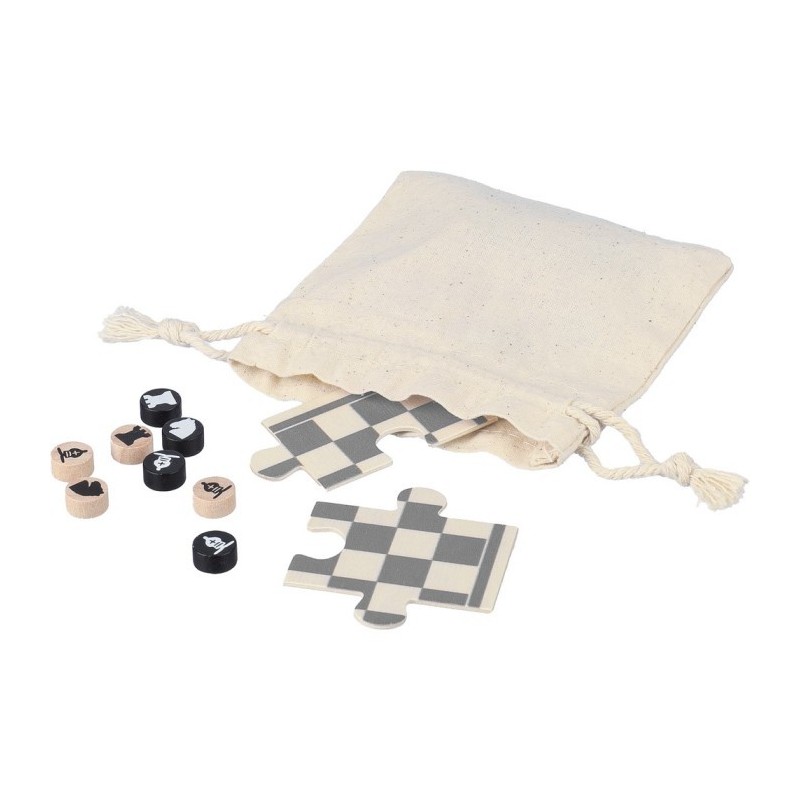 Schach, Damespiel - Braun