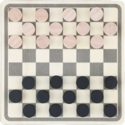 Schach, Damespiel - Braun