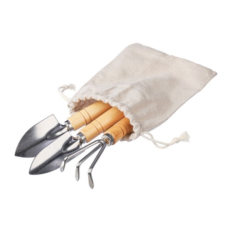 Gartengeräte-Set - Hellbraun