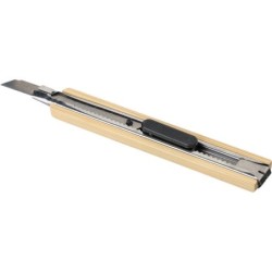 Tapetenmesser aus Bambus - Braun