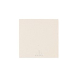 Notizenset aus recycelten Milchkartons, Haftnotizen - Weiß