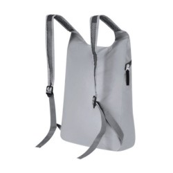 RPET faltbarer Rucksack - Grau