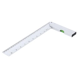 Lineal, Wasserwaage - Silber