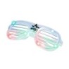 Leuchtende LED-Brille - Weiß