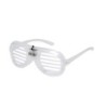 Leuchtende LED-Brille - Weiß