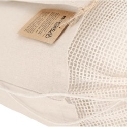 Einkaufstasche aus recycelter Baumwolle - Beige