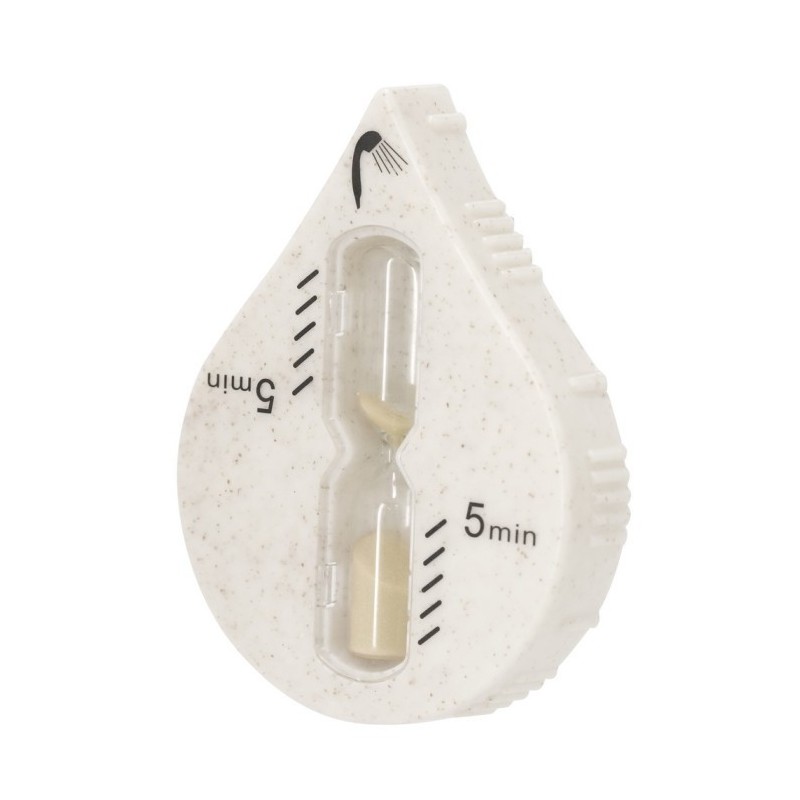 Duschtimer aus Weizenstroh - Beige