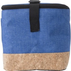 Kühltasche mit Korkoberfläche - Dunkelblau
