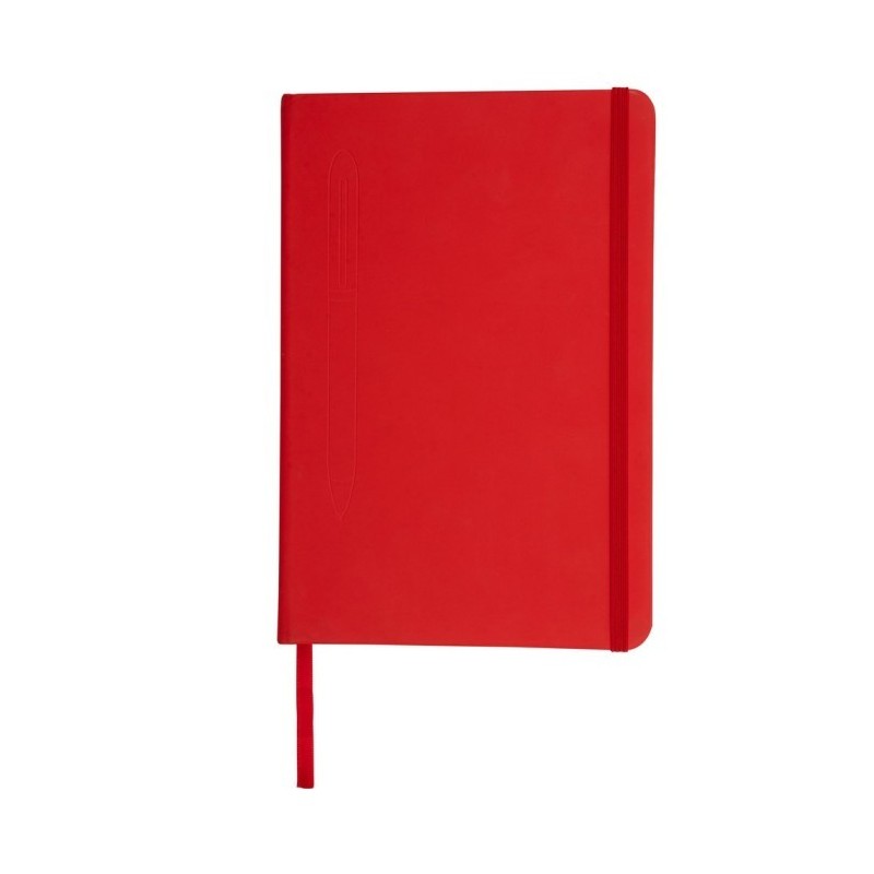 Magnetisches Notizbuch A5 | Aurora - Rot