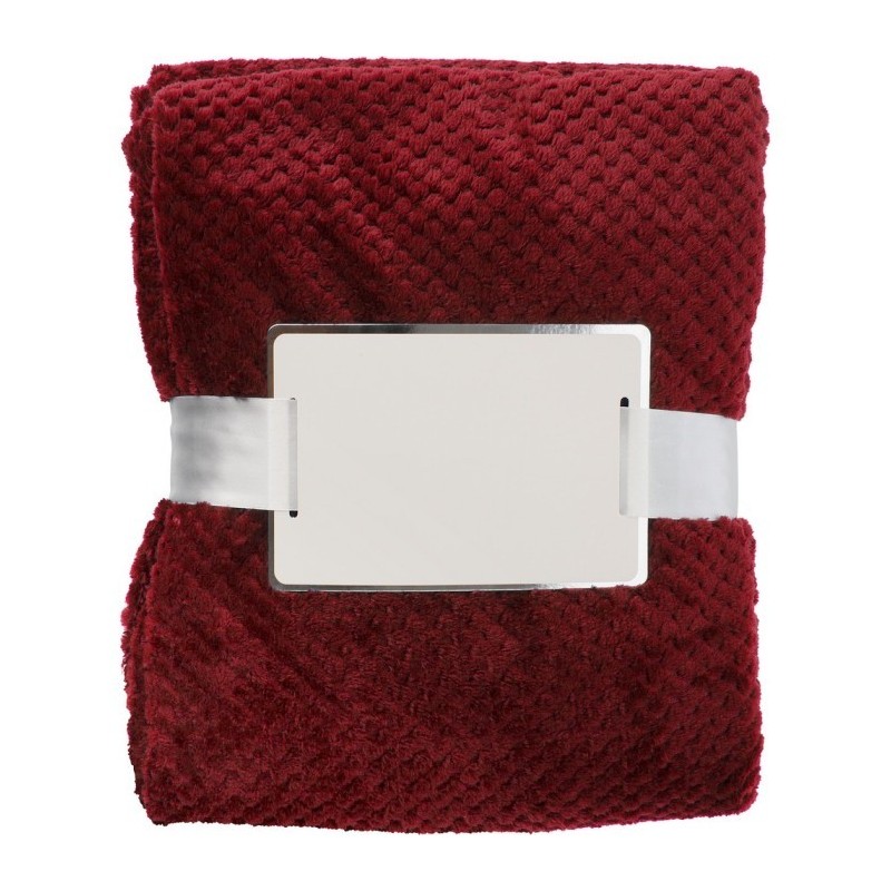 Fleecedecke - Burgunderrot