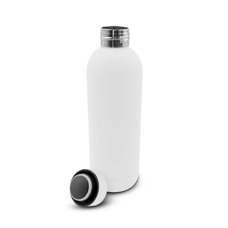 Thermosflasche 500 ml | Terryl - Weiß