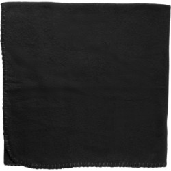 Teddybär mit Decke - Schwarz