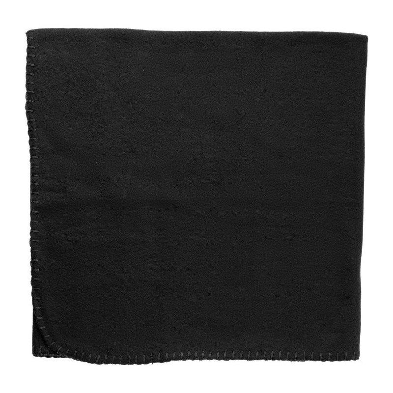 Teddybär mit Decke - Schwarz