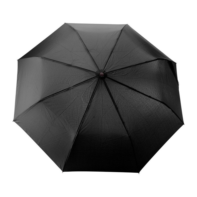 Automatischer Regenschirm RPET - Schwarz