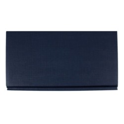 Weinkarton 2-tlg. - Dunkelblau