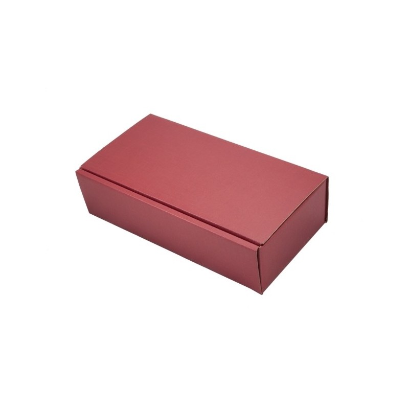 Weinkarton 2-tlg. - Burgunderrot