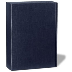 Weinkarton 3-tlg. - Dunkelblau