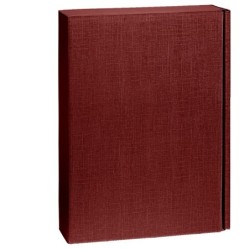 Weinkarton 3-tlg. - Burgunderrot