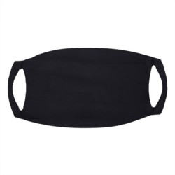 Wiederverwendbare Maske mit Filterraum und Silberionen - Schwarz