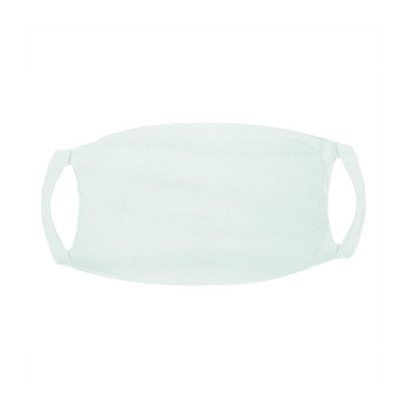 Wiederverwendbare Maske mit Filterraum und Silberionen - Hellgrün