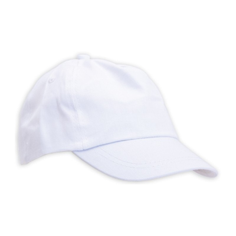 Schirmmütze, Kinder-Größe - Weiß