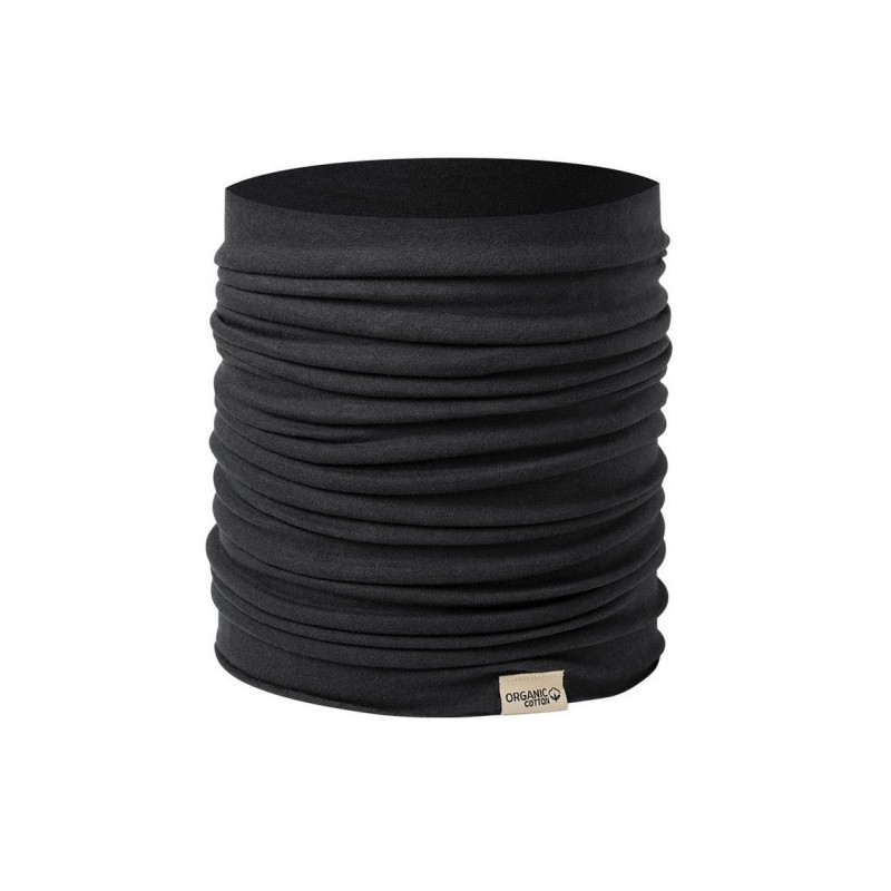 Gesichts- und Nackenschutz, Schal aus Bio-Baumwolle - Schwarz