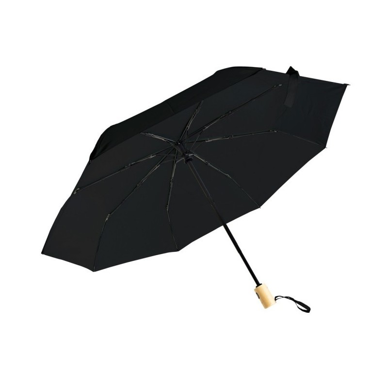 Automatischer Regenschirm aus RPET - Schwarz