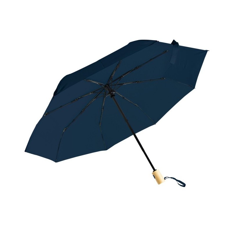 Automatischer Regenschirm aus RPET - Dunkelblau