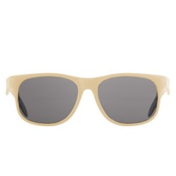 B'RIGHT Sonnenbrille aus Weizenstroh - Beige