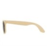 B'RIGHT Sonnenbrille aus Weizenstroh - Beige