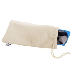 B'RIGHT Sonnenbrille aus Weizenstroh - Blau