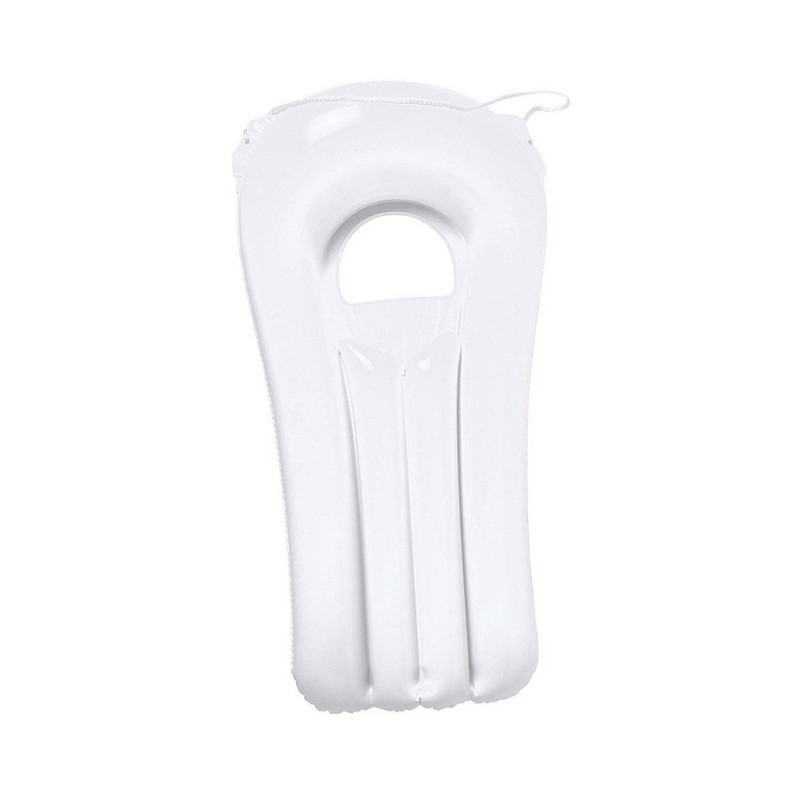 Aufblasbare Strandmatratze - Weiß