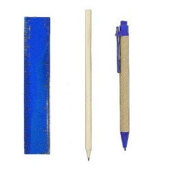 Schulset, Federtasche - Dunkelblau