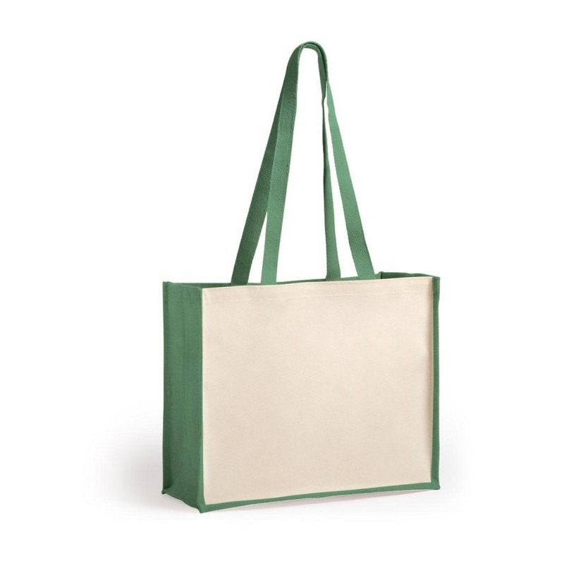 Einkaufstasche aus Jute - Hellgrün