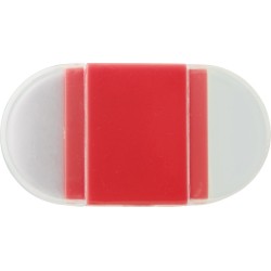 Radiergummi mit Anspitzer - Rot