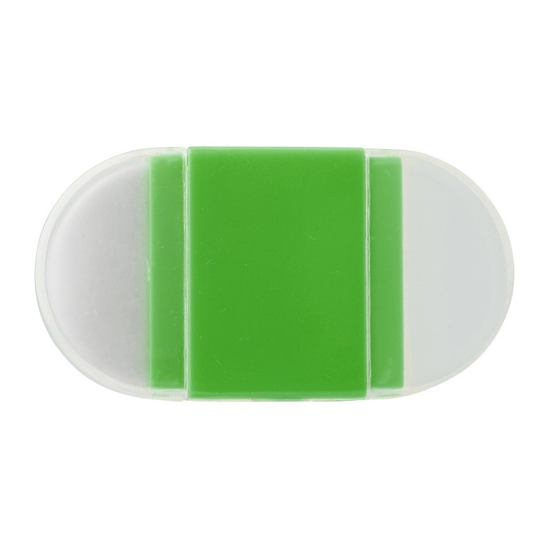 Radiergummi mit Anspitzer - Hellgrün