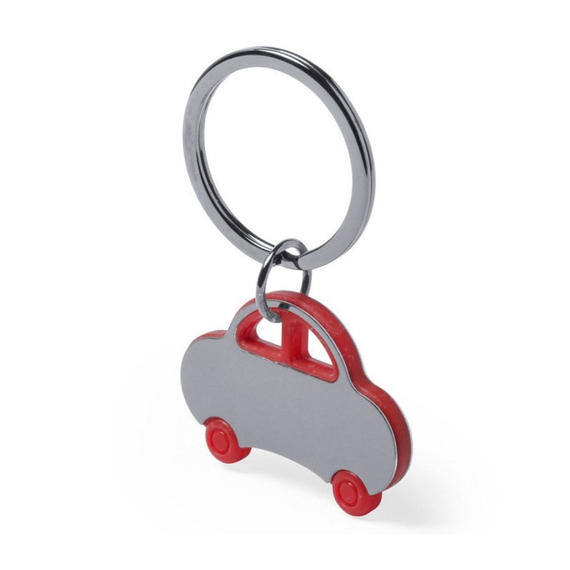 Schlüsselanhänger "Auto" - Rot