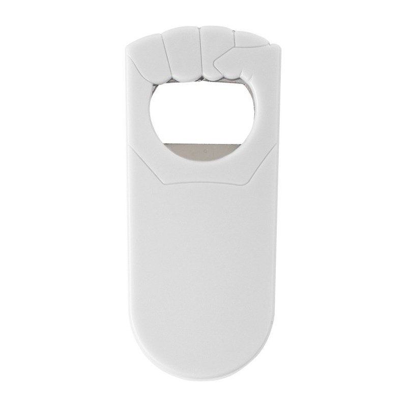 Flaschenöffner "Faust". - Weiß